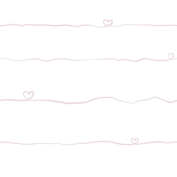 Chesapeake Love & Hearts wallpaper, color Pink, SKU 4060-381402