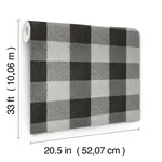 Chesapeake Lumberjack - Black Wallpaper | Buy Online Chesapeake Lumberjack wallpaper, color Black, SKU 4142-72622