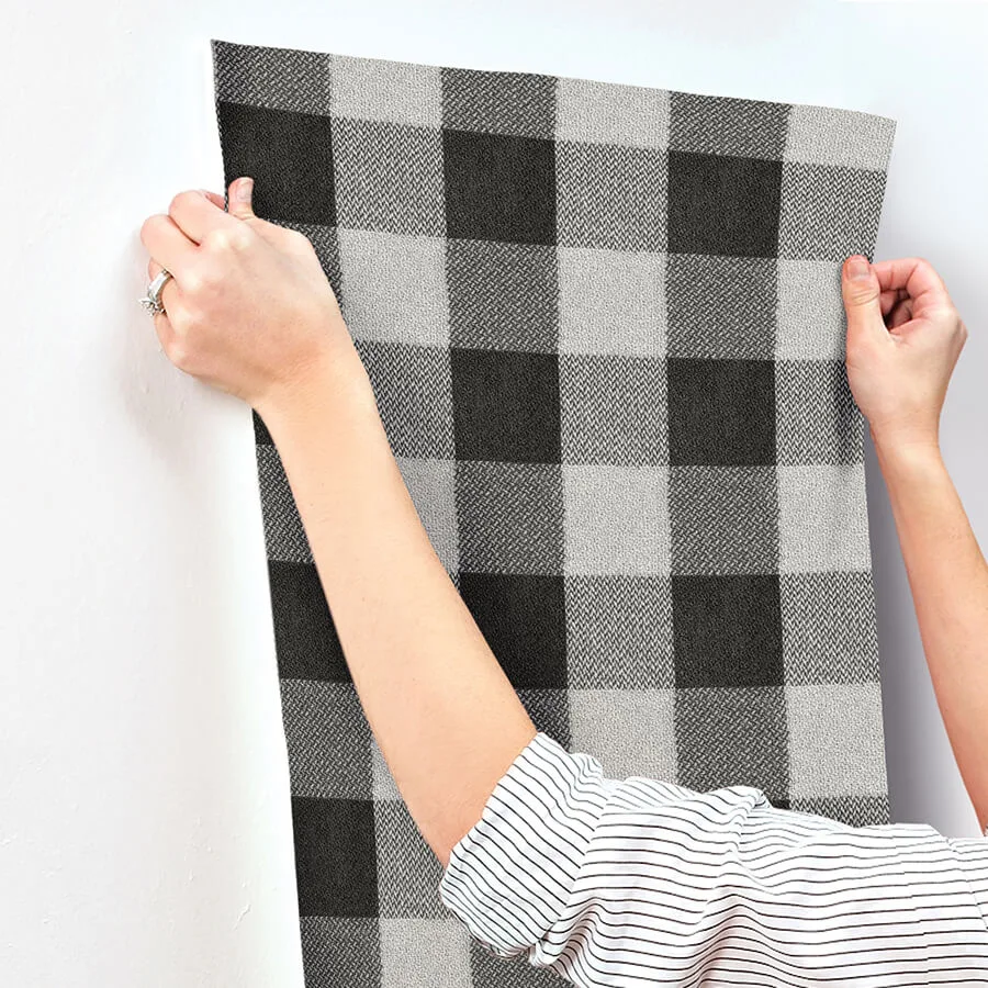 Chesapeake Lumberjack - Black Wallpaper | Buy Online Chesapeake Lumberjack wallpaper, color Black, SKU 4142-72622