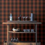 Chesapeake Lumberjack wallpaper, color Maroon, SKU 4142-72621