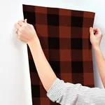 Chesapeake Lumberjack wallpaper, color Maroon, SKU 4142-72621
