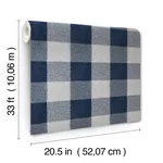 Chesapeake Lumberjack - Navy Wallpaper | Buy Online Chesapeake Lumberjack wallpaper, color Navy, SKU 4142-72620