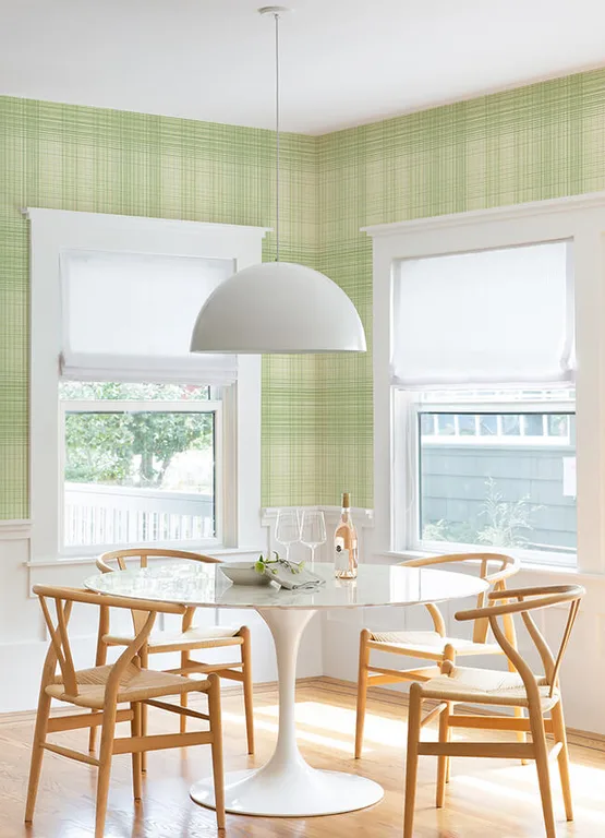 Chesapeake Madras wallpaper, color Green, SKU 4071-71042