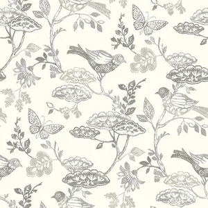 Chesapeake Malmo wallpaper, color Black, SKU 3125-72319