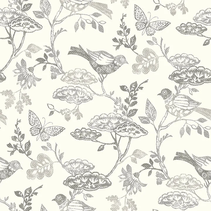 Chesapeake Malmo wallpaper, color Black, SKU 3125-72319