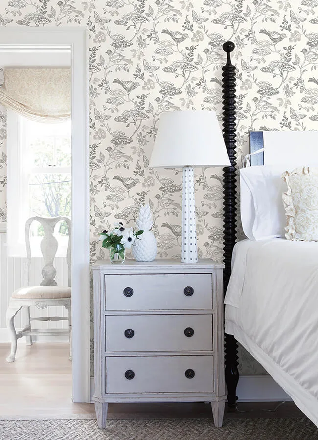 Chesapeake Malmo wallpaper, color Black, SKU 3125-72319