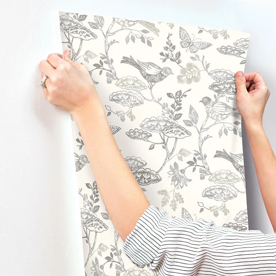 Chesapeake Malmo wallpaper, color Black, SKU 3125-72319