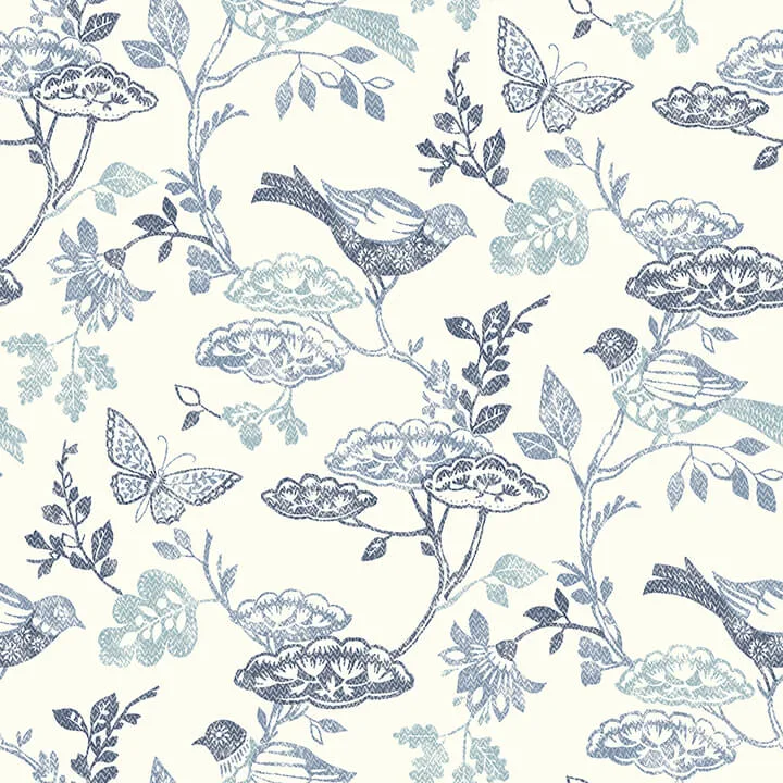 Chesapeake Malmo wallpaper, color Blue, SKU 3125-72316