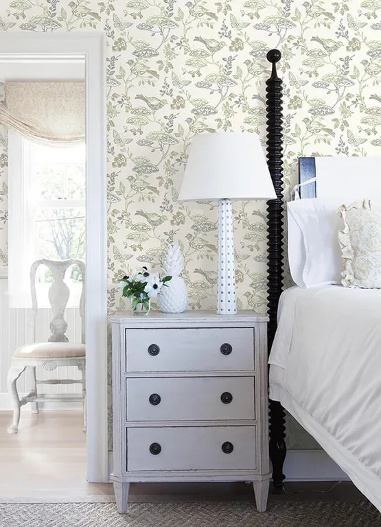 Chesapeake Malmo wallpaper, color Green, SKU 3125-72315