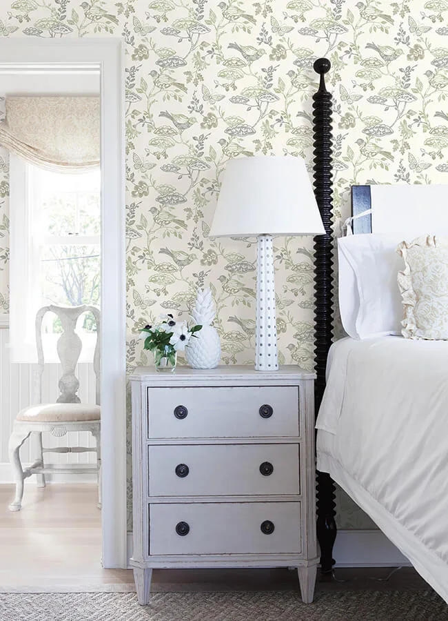 Chesapeake Malmo wallpaper, color Green, SKU 3125-72315