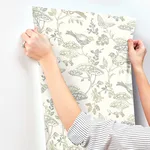 Chesapeake Malmo wallpaper, color Green, SKU 3125-72315