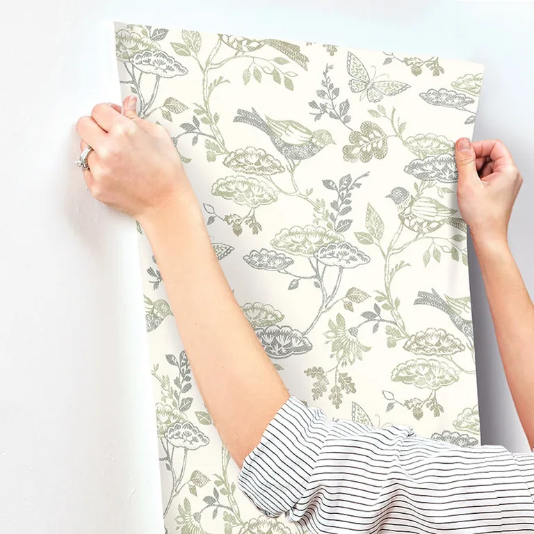 Chesapeake Malmo wallpaper, color Green, SKU 3125-72315
