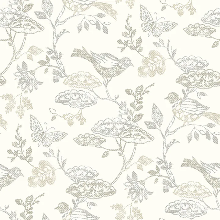 Chesapeake Malmo wallpaper, color Grey, SKU 3125-72317