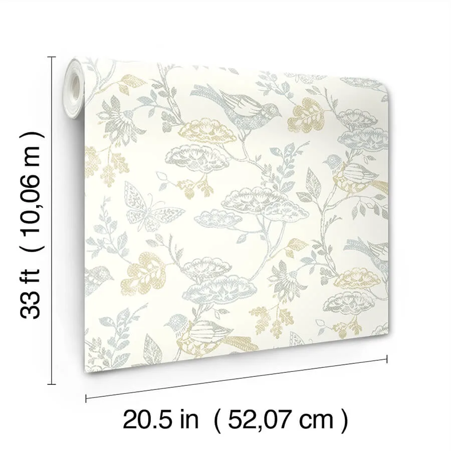 Chesapeake Malmo wallpaper, color Multicolor, SKU 3125-72318