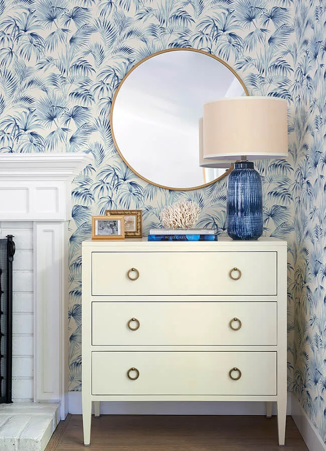 Chesapeake Manaus wallpaper, color Blue, SKU 4071-71016