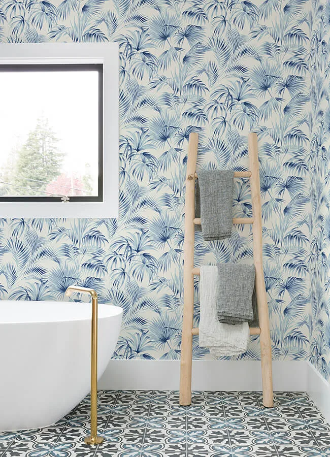 Chesapeake Manaus - Blue Wallpaper | Buy Online Chesapeake Manaus wallpaper, color Blue, SKU 4071-71016