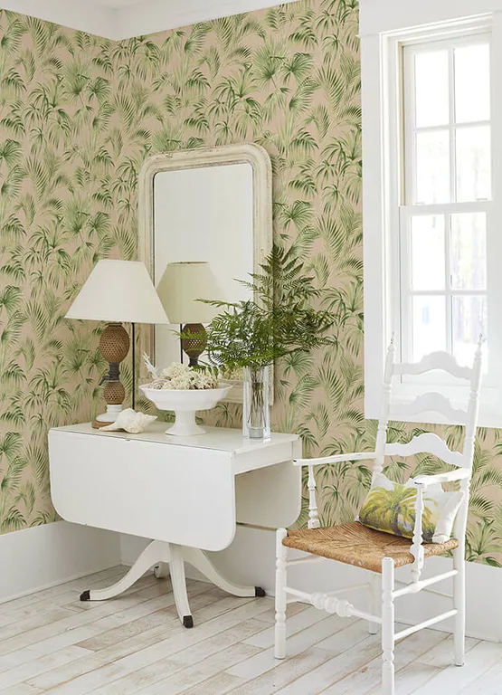 Chesapeake Manaus wallpaper, color Peach, SKU 4071-71017