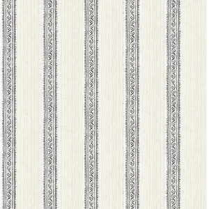 Chesapeake Mandevilla wallpaper, color Black, SKU 4148-27426