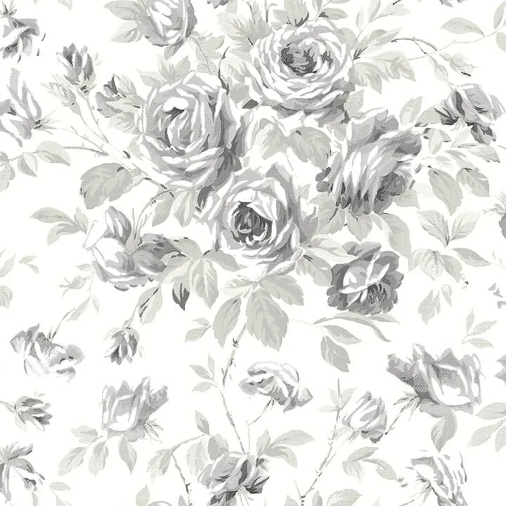 Chesapeake Manon wallpaper, color Charcoal, SKU 4072-70026
