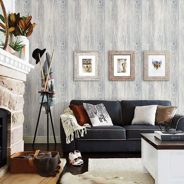 Chesapeake Mapleton wallpaper, color Light Grey, SKU 3118-642215