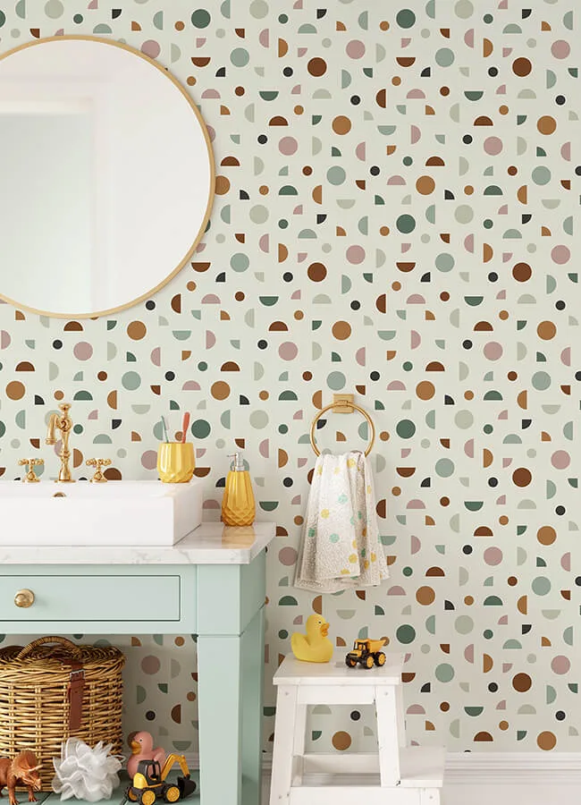 Chesapeake Marilee wallpaper, color Multicolor, SKU 4060-139277