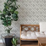 Chesapeake Marjoram - Black Wallpaper | Buy Online Chesapeake Marjoram wallpaper, color Black, SKU 4134-72512
