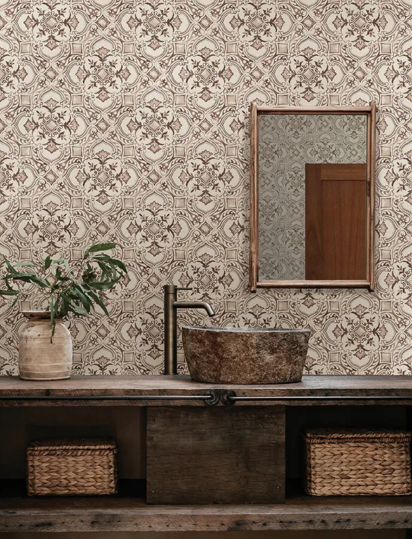 Chesapeake Marjoram wallpaper, color Blush, SKU 4134-72514