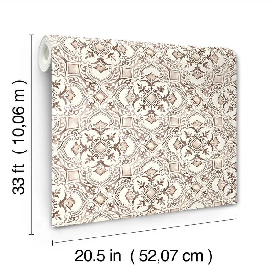 Chesapeake Marjoram wallpaper, color Blush, SKU 4134-72514