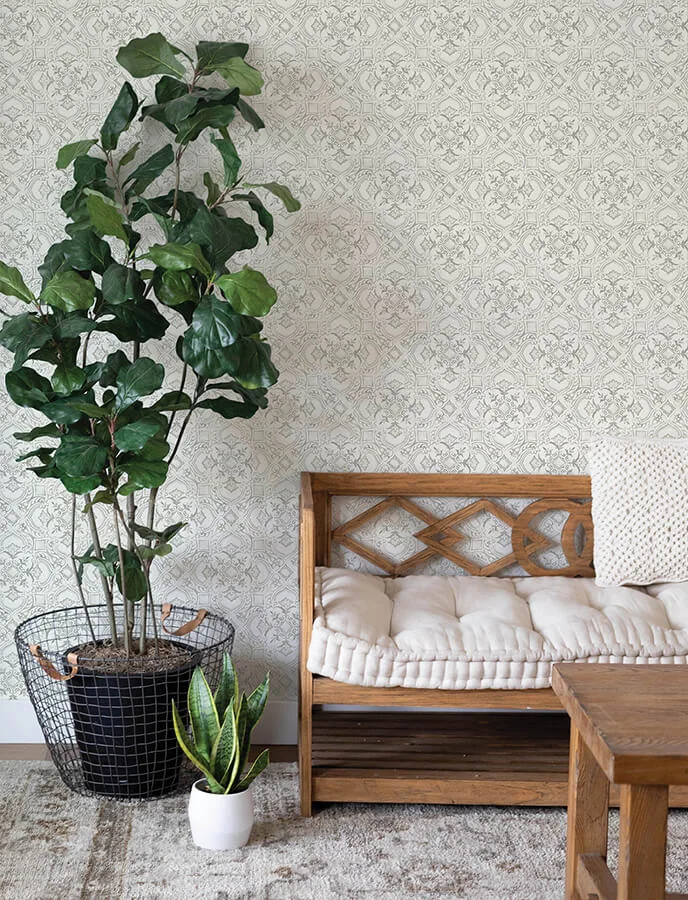 Chesapeake Marjoram wallpaper, color Blush, SKU 4134-72514