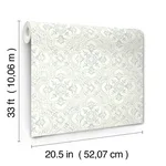 Chesapeake Marjoram - Light Blue Wallpaper | Buy Online Chesapeake Marjoram wallpaper, color Light Blue, SKU 4134-72516