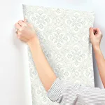 Chesapeake Marjoram - Light Blue Wallpaper | Buy Online Chesapeake Marjoram wallpaper, color Light Blue, SKU 4134-72516