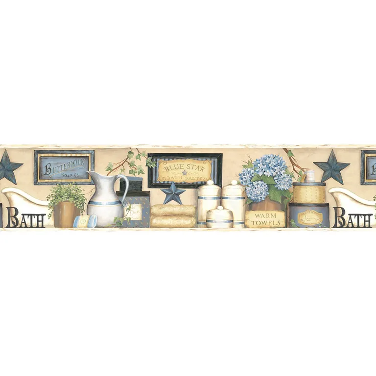 Chesapeake Martha wallpaper, color Blue, SKU 3123-63101
