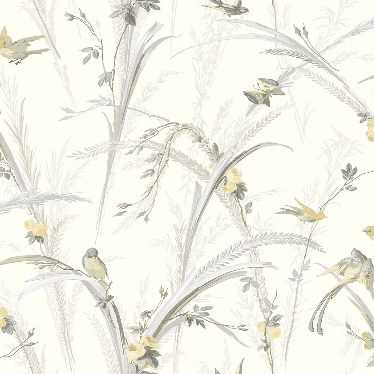 Chesapeake Meadowlark wallpaper, color Yellow, SKU 3123-193210