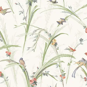 Chesapeake Meadowlark wallpaper, color Light Green, SKU 3119-19321
