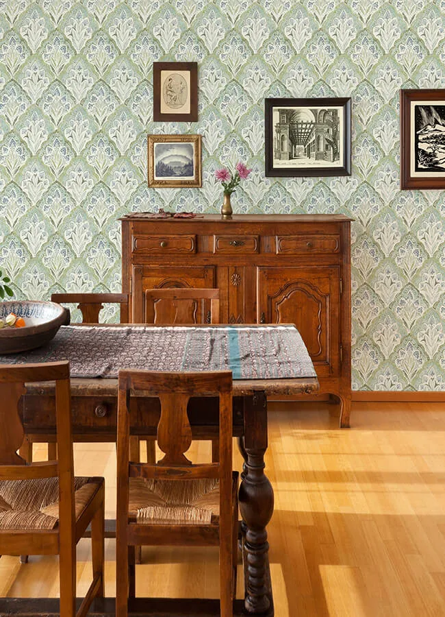 Chesapeake Mimir - Aquamarine Wallpaper | Buy Online Chesapeake Mimir wallpaper, color Aquamarine, SKU 3125-72341