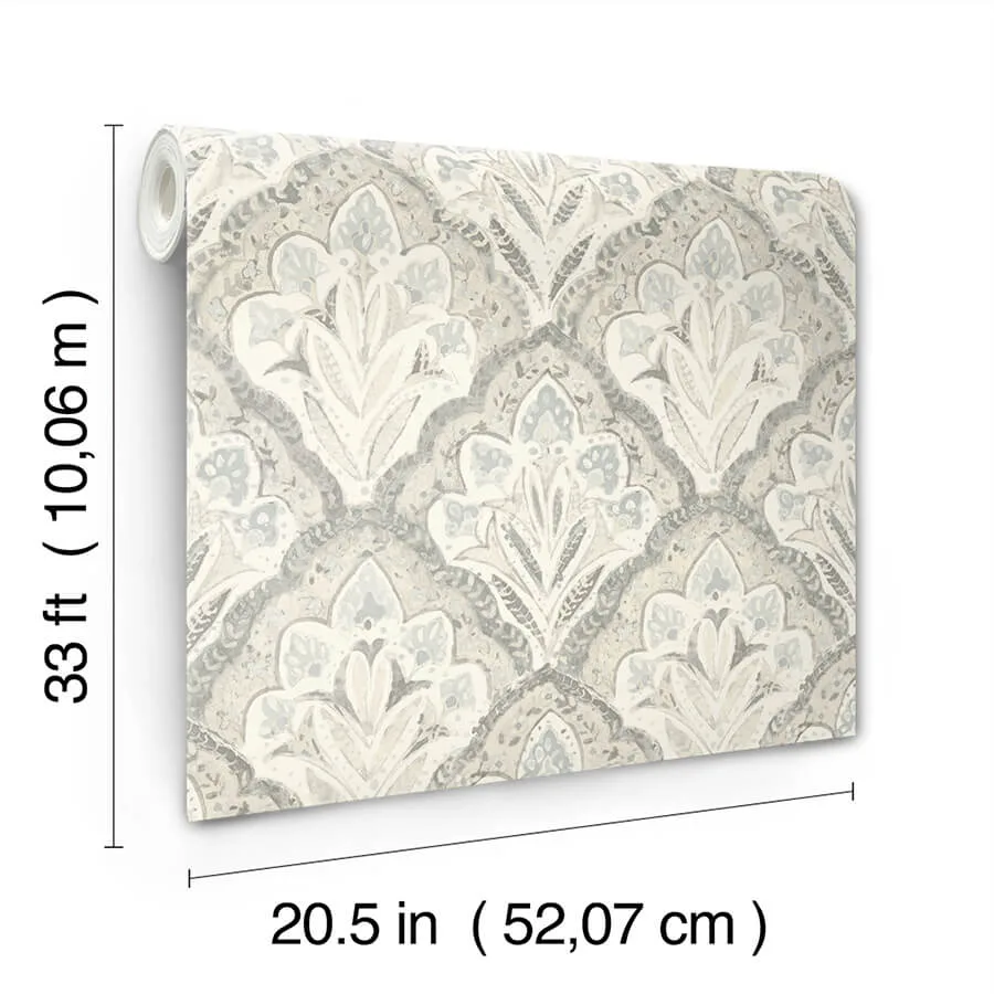 Chesapeake Mimir - Grey Wallpaper | Buy Online Chesapeake Mimir wallpaper, color Grey, SKU 3125-72340