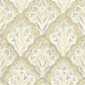 Chesapeake Mimir wallpaper, color Mustard, SKU 3125-72338