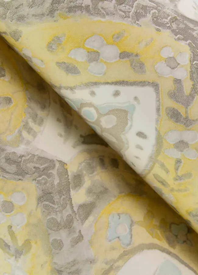 Chesapeake Mimir wallpaper, color Mustard, SKU 3125-72338