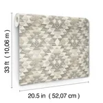 Chesapeake Montana wallpaper, color Charcoal, SKU 4142-72604