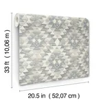 Chesapeake Montana wallpaper, color Sapphire, SKU 4142-72608
