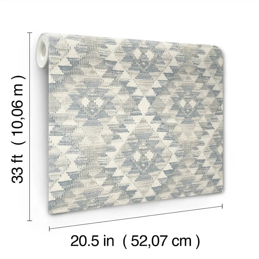 Chesapeake Montana wallpaper, color Sapphire, SKU 4142-72608