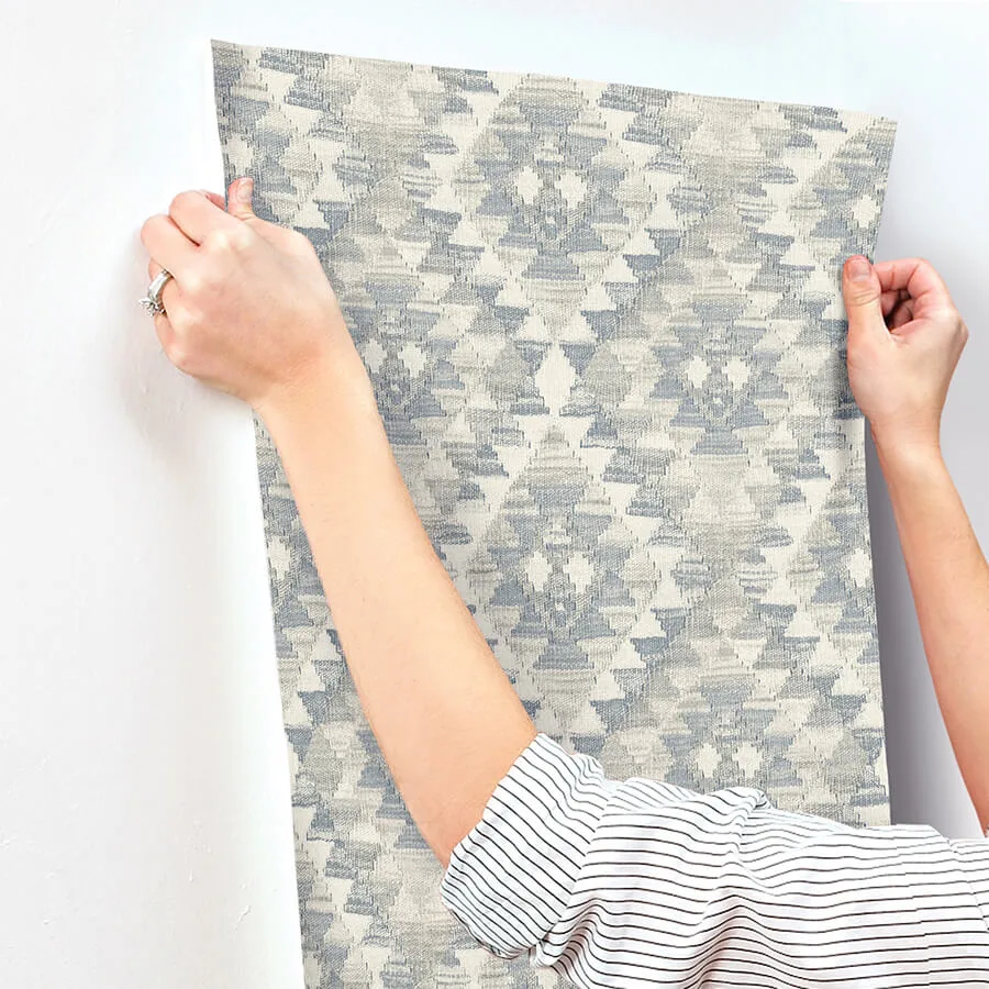 Chesapeake Montana wallpaper, color Sapphire, SKU 4142-72608