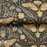 Chesapeake Mystic Moth - Black Wallpaper | Buy Online Chesapeake Mystic Moth wallpaper, color Black, SKU 4169-83116