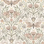 Chesapeake Mystic Moth - Blush Wallpaper | Buy Online Chesapeake Mystic Moth wallpaper, color Blush, SKU 4169-83119