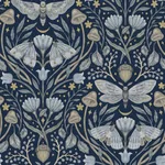 Chesapeake Mystic Moth - Navy Wallpaper | Buy Online Chesapeake Mystic Moth wallpaper, color Navy, SKU 4169-83118