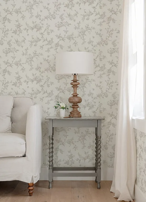 Chesapeake Nightingale wallpaper, color Taupe, SKU 4072-70063