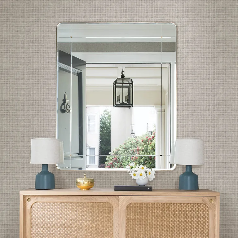 Chesapeake Nimmie wallpaper, color Stone, SKU 3122-10020