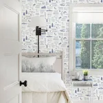 Chesapeake North - Navy Wallpaper | Buy Online Chesapeake North wallpaper, color Navy, SKU 3118-01474