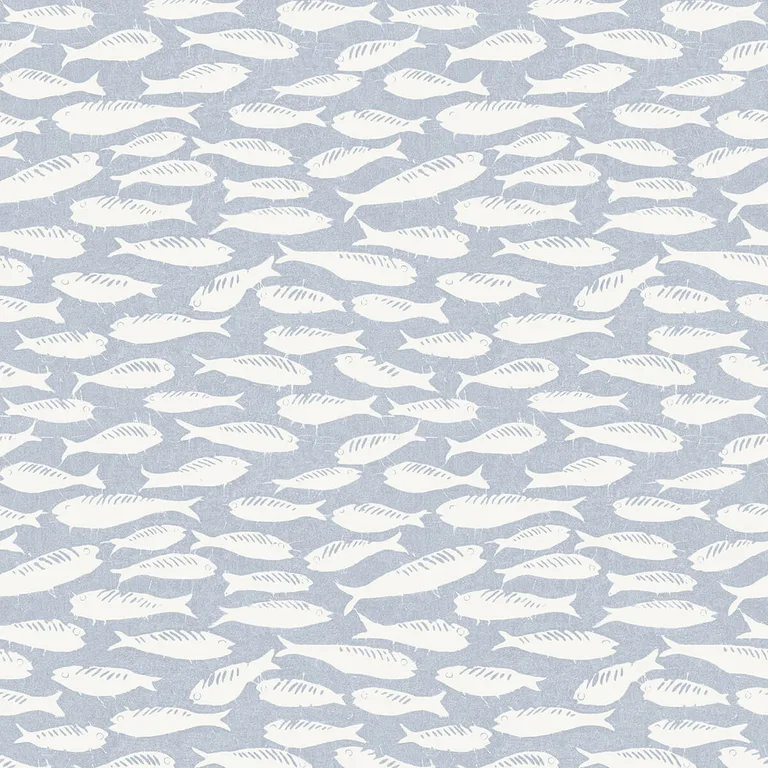 Chesapeake Nunkie wallpaper, color Denim, SKU 3122-10512