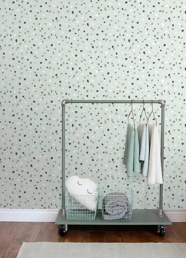 Chesapeake Ona - Mint Wallpaper | Buy Online Chesapeake Ona wallpaper, color Mint, SKU 4060-139036